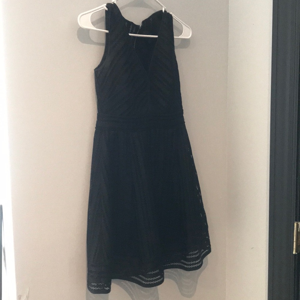J. Crew black mini dress